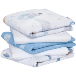 Aden + Anais™ Essential S Boerendoekjes Space Explore Rs 5-pack -MiniMoois aden anais essential s boerendoekjes space explore rs 5 pack a315497 2