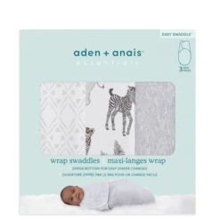 Aden + Anais™ Essential S Easy Swaddle™ Wrap-around Pucksack 3-pack Toilet -MiniMoois aden anais essential s easy swaddle wrap around pucksack 3 pack toilet a302888 4
