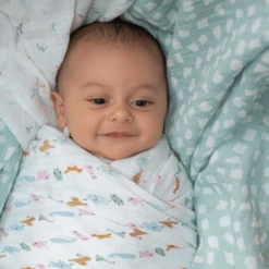 Aden + Anais™ Essential S Pucktuch 4-pack Alpha Bet Animals -MiniMoois aden anais essential s pucktuch 4 pack alpha bet animals a383652 4