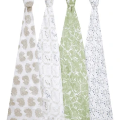 Aden +anais™ Musslin Puck Sling 4-pack Harmony 112 X 112 8 Aden +anais™ Musslin Puck Sling 4-pack Harmony 112 X 112 -MiniMoois aden anais musslin puck sling 4 pack harmony 112 x 112 a410136 1