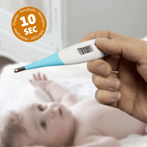 Alecto ® Klinische Thermometer Digital , Blauw 4 Alecto ® Klinische Thermometer Digital , Blauw - Afbeelding 2