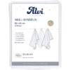 Alvi ® Gaasluiers 3-pack Wit 80 X 80 Cm -MiniMoois alvi gaasluiers 3 pack wit 80 x 80 cm a334654