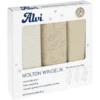 Alvi ® Molton Luiers 3-pack Starfant 80 X 80 Cm -MiniMoois alvi molton luiers 3 pack starfant 80 x 80 cm a334798
