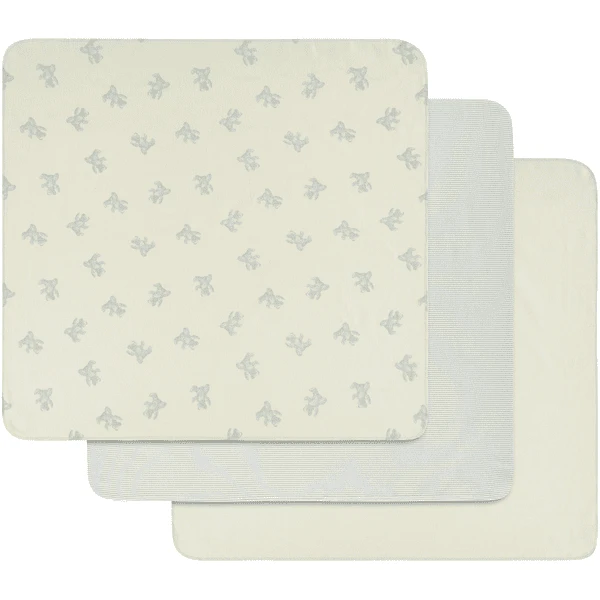 Alvi ® Molton Luiers 3-pack Teddy 1961 80 X 80 Cm 4 Alvi ® Molton Luiers 3-pack Teddy 1961 80 X 80 Cm - Afbeelding 2