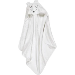 Alvi ® Terry Set Badhanddoek Met Capuchon En Washandje Wit 10 Alvi ® Terry Set Badhanddoek Met Capuchon En Washandje Wit -MiniMoois alvi terry set badhanddoek met capuchon en washandje wit a312984 3