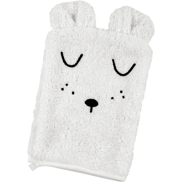 Alvi ® Terry Set Badhanddoek Met Capuchon En Washandje Wit 7 Alvi ® Terry Set Badhanddoek Met Capuchon En Washandje Wit - Afbeelding 5