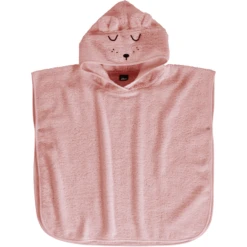 Alvi ® Zwemponcho Gezichten Roze 60 X 60 Cm -MiniMoois alvi zwemponcho gezichten roze 60 x 60 cm a387533 1