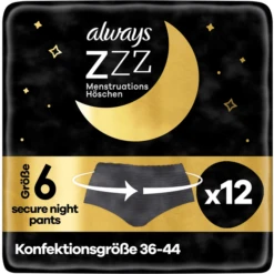 Always® Always Wegwerp Menstruatiebroekje S/M, 12 Stuks