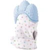 BabyJem Handschoen Tandenkrabber Blauw -MiniMoois babyjem handschoen tandenkrabber blauw a284053
