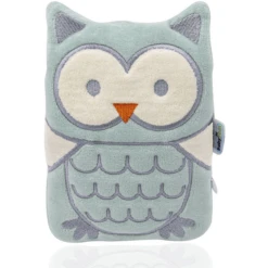 BabyJem Kersenpitkussen Uil, Mint -MiniMoois babyjem kersenpitkussen uil mint a375258 4