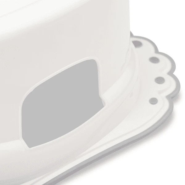 BABYKAJO Baby Opstapkrukje Met Anti - Sliplaag Beren - Wit 6 BABYKAJO Baby Opstapkrukje Met Anti - Sliplaag Beren - Wit - Afbeelding 4