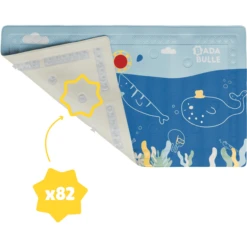 Badabulle Badmat Met Thermometer Zeedieren -MiniMoois badabulle badmat met thermometer zeedieren a327674 4