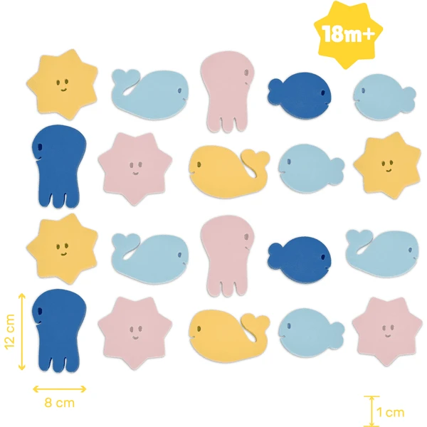 Badabulle Badset Badboek Met Figuur & Badpuzzel 5 Badabulle Badset Badboek Met Figuur & Badpuzzel - Afbeelding 3