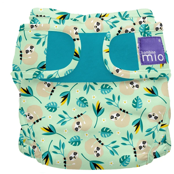 Bambino Mio Luier Overbroekje Mioduo, Schommelende Luiaard, Maat 2 (9Kg+) 3 Bambino Mio Luier Overbroekje Mioduo, Schommelende Luiaard, Maat 2 (9Kg+)