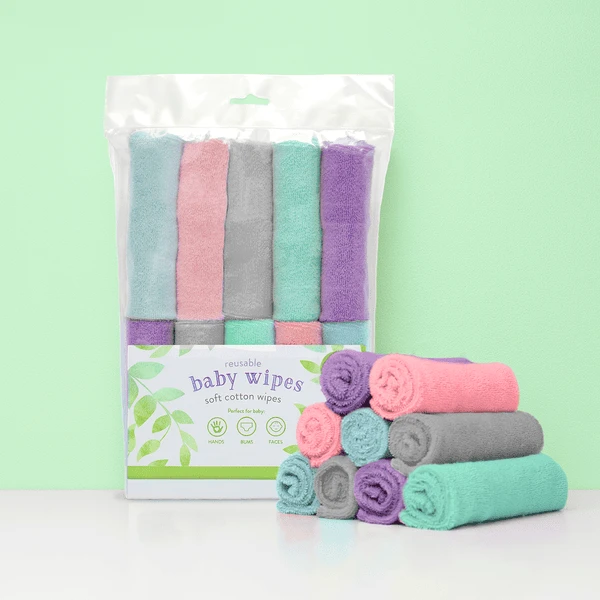 Bambino Mio Wet Wipes Herbruikbaar, Pak Van 10, Cloud 5 Bambino Mio Wet Wipes Herbruikbaar, Pak Van 10, Cloud - Afbeelding 3