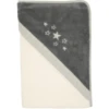 Be Be 's Collection Hooded Badhanddoek Star Grey -MiniMoois be be s collection hooded badhanddoek star grey a400848