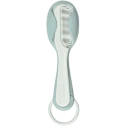 BEABA Baby Haarborstel En Kam Groen Blauw 11 BEABA Baby Haarborstel En Kam Groen Blauw -MiniMoois beaba baby haarborstel en kam groen blauw a318243 4
