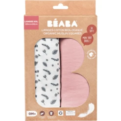 BEABA ® Set Van 2 Burp Doeken Mirage Altosa/Bloemenveld 120 X 120 Cm -MiniMoois beaba set van 2 burp doeken mirage altosa bloemenveld 120 x 120 cm a365387 4