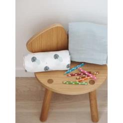 BEABA ® Set Van 2 Burp Doeken Mirage Grijs /Jungle 120 X 120 Cm -MiniMoois beaba set van 2 burp doeken mirage grijs jungle 120 x 120 cm a365383 2