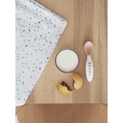 BEABA ® Set Van 2 Burp Doeken Mirage Hot Sauce / Terrazzo 120 X 120 Cm -MiniMoois beaba set van 2 burp doeken mirage hot sauce terrazzo 120 x 120 cm a365388 2