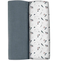 BEABA ® Set Van 2 Burp Doeken Mirage Storm/Spring Flower 120 X 120 Cm 10 BEABA ® Set Van 2 Burp Doeken Mirage Storm/Spring Flower 120 X 120 Cm -MiniMoois beaba set van 2 burp doeken mirage storm spring flower 120 x 120 cm a365385 3