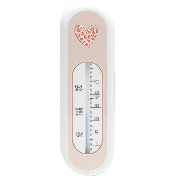 Bébé-jou ® Badthermometer Luipaardroze 3 Bébé-jou ® Badthermometer Luipaardroze