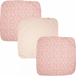Bébé-jou Bébé Jou® Gaasjes 3-pack Leopard Pink 70x70 Cm -MiniMoois bebe jou gaasjes 3 pack leopard pink 70x70 cm a285396 1
