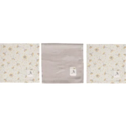 Bébé-jou Bébé Jou® Muslin Burp Cloths 3-pack Fabulous Wish Grey -MiniMoois bebe jou muslin burp cloths 3 pack fabulous wish grey a368177 3