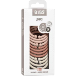 BIBS® Loops Blush /Woodchuck/Ivory 12 Stuks -MiniMoois bibs loops blush woodchuck ivory 12 stuks a345879 3