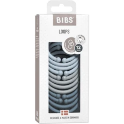 BIBS Loops Cloud/Baby Blue/ Petrol 12 Stuks -MiniMoois bibs loops cloud baby blue petrol 12 stuks a345882 3