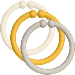 BIBS Loops Ivory/Honey Bee/Sand 12 Stuks
