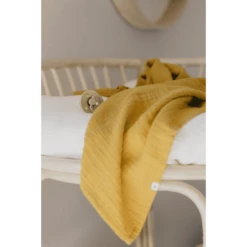 BIBS Mousseline Doek, Mosterd -MiniMoois bibs mousseline doek mosterd a348249 2