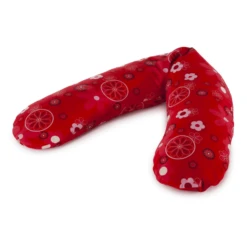 THERALINE Borstvoedingkussen (Retro Bloemen Rood) -MiniMoois borstvoedingkussen retro bloemen rood a032160 2