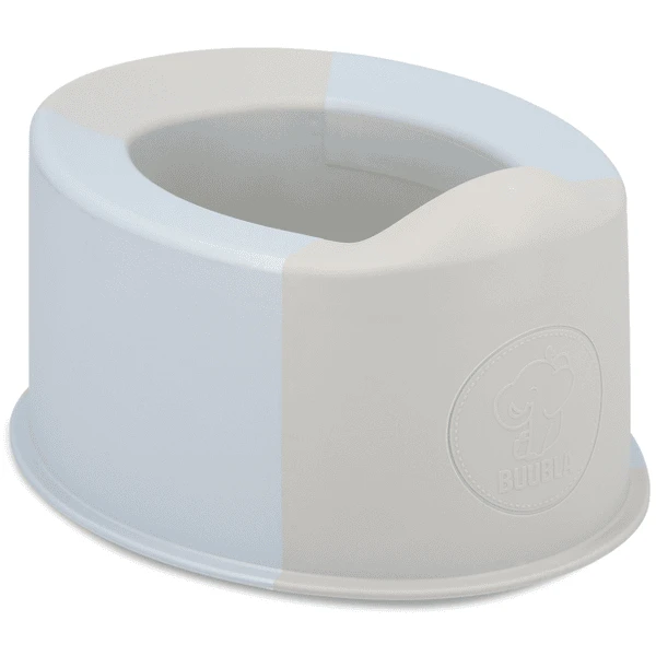 Buubla Reispotje Blauw/lichtgrijs 3 Buubla Reispotje Blauw/lichtgrijs