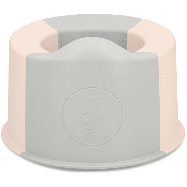 Buubla Reispotje Roze/lichtgrijs 4 Buubla Reispotje Roze/lichtgrijs - Afbeelding 2