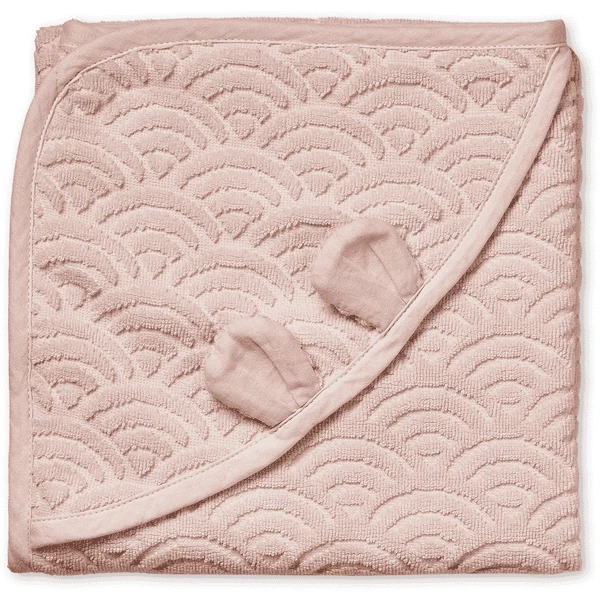 Cam Cam Copenhagen Cam Cam® COPENHAGEN Badhanddoek Met Oren Baby Pink 5 Cam Cam Copenhagen Cam Cam® COPENHAGEN Badhanddoek Met Oren Baby Pink - Afbeelding 3
