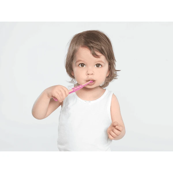 CURAPROX Baby Tandenborstel Met 4.260 Extra Fijne CUREN® Borstelharen 0 - 4 Jaar In Roze 5 CURAPROX Baby Tandenborstel Met 4.260 Extra Fijne CUREN® Borstelharen 0 - 4 Jaar In Roze - Afbeelding 3