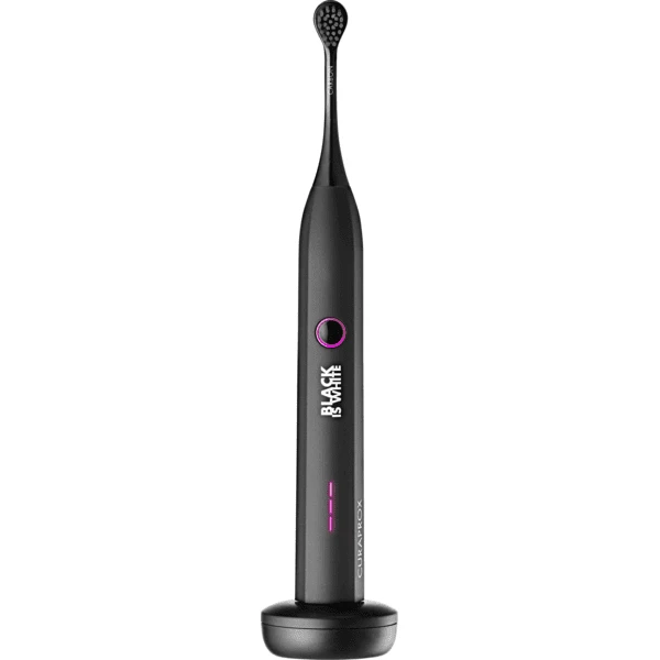 CURAPROX Sonische Tandenborstel Black Is White Hydrosonic 4 CURAPROX Sonische Tandenborstel Black Is White Hydrosonic - Afbeelding 2