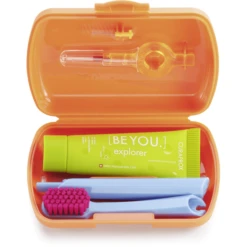 CURAPROX Travel Set In Orange -MiniMoois curaprox travel set in orange a317634 4