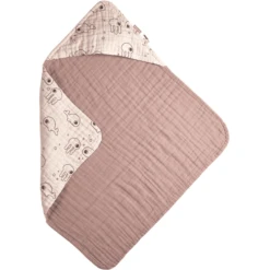 Done By Deer ™ Badhanddoekpoeder Met Kap -MiniMoois done by deer badhanddoekpoeder met kap a294667 1