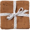Done By Deer ™ Burp Doek 2-pack Dream Y Dots Mosterd -MiniMoois done by deer burp doek 2 pack dream y dots mosterd a294725