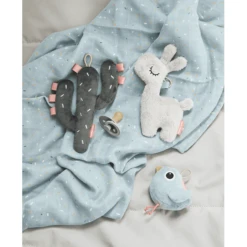 Done By Deer ™ Gaas Luierverband 2-Pack Lalee Blauw -MiniMoois done by deer gaas luierverband 2 pack lalee blauw a341918 3