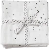 Done By Deer ™ Spit Towel 2-pack Dream Y Dots Wit -MiniMoois done by deer spit towel 2 pack dream y dots wit a294740
