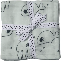 Done By Deer ™ Spit Towel 2-pack Friends Zeeblauw -MiniMoois done by deer spit towel 2 pack friends zeeblauw a294490 1