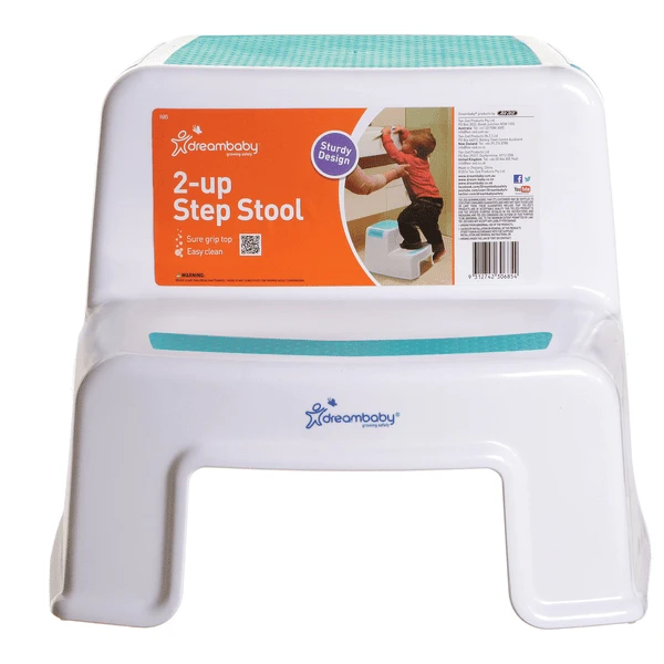 Dreambaby Dream Baby ® Opstapkrukje Met Opstapjes In Wit/aqua 5 Dreambaby Dream Baby ® Opstapkrukje Met Opstapjes In Wit/aqua - Afbeelding 3