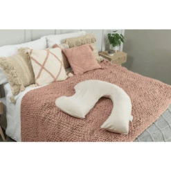 Dream Genii Zwangerschaps- En Borstvoedingskussen Beige Marl -MiniMoois dream genii zwangerschaps en borstvoedingskussen beige marl a368663 3