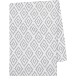 Emma & Noah Puck Doek Diamonds Grijs 120 X 120 Cm -MiniMoois emma amp noah puck doek diamonds grijs 120 x 120 cm a312745 2