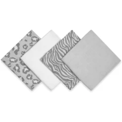 Emma & Noah Set Van 4 Mousseline Luiers -MiniMoois emma amp noah set van 4 mousseline luiers a347337 3