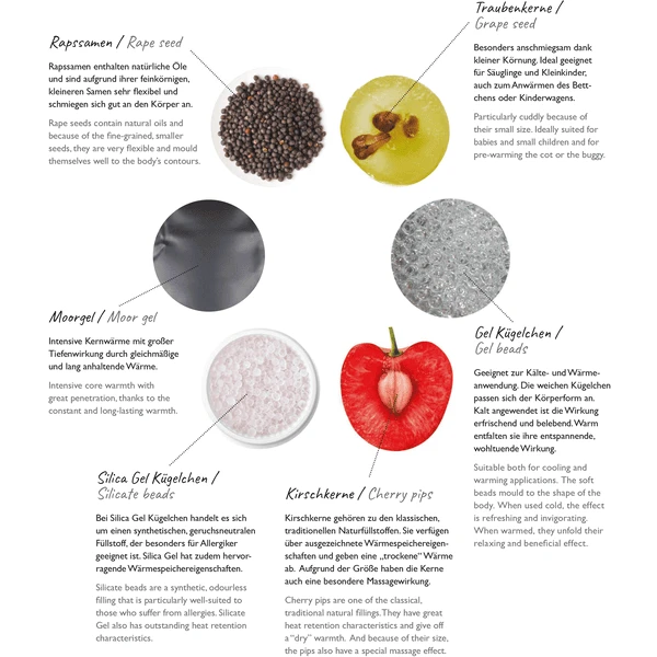 Fashy Warmtekussen Met Koolzaadvulling Seal 6 Fashy Warmtekussen Met Koolzaadvulling Seal - Afbeelding 4