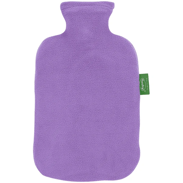 Fashy Warmwaterkruik 2L Met Fleece Hoes In Lila 5 Fashy Warmwaterkruik 2L Met Fleece Hoes In Lila - Afbeelding 3